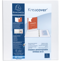 Ringmap PP Kreacover-  A4+ 4D-R 60mm wit/ St.
