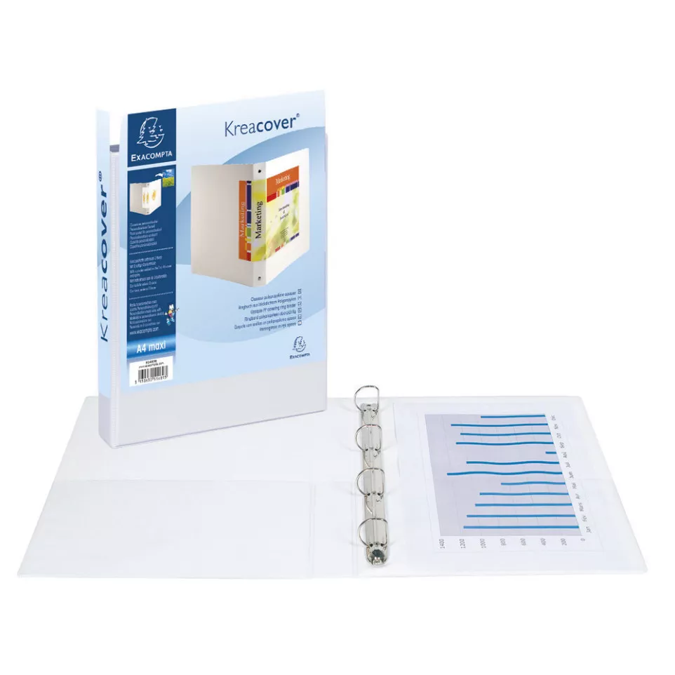 Ringmap PP Kreacover-  A4+ 4D-R 30mm...
