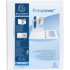 Ringmap PP Kreacover-  A4+ 4D-R 20mm wit/ St.