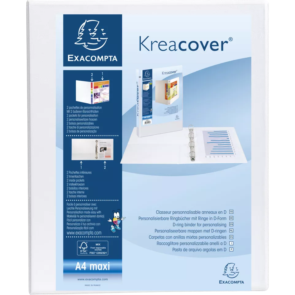 Ringmap PP Kreacover-  A4+ 4D-R 20mm...