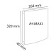 Ringmap PP IDERAMA A4+ 4R 30mm roze-/ St.