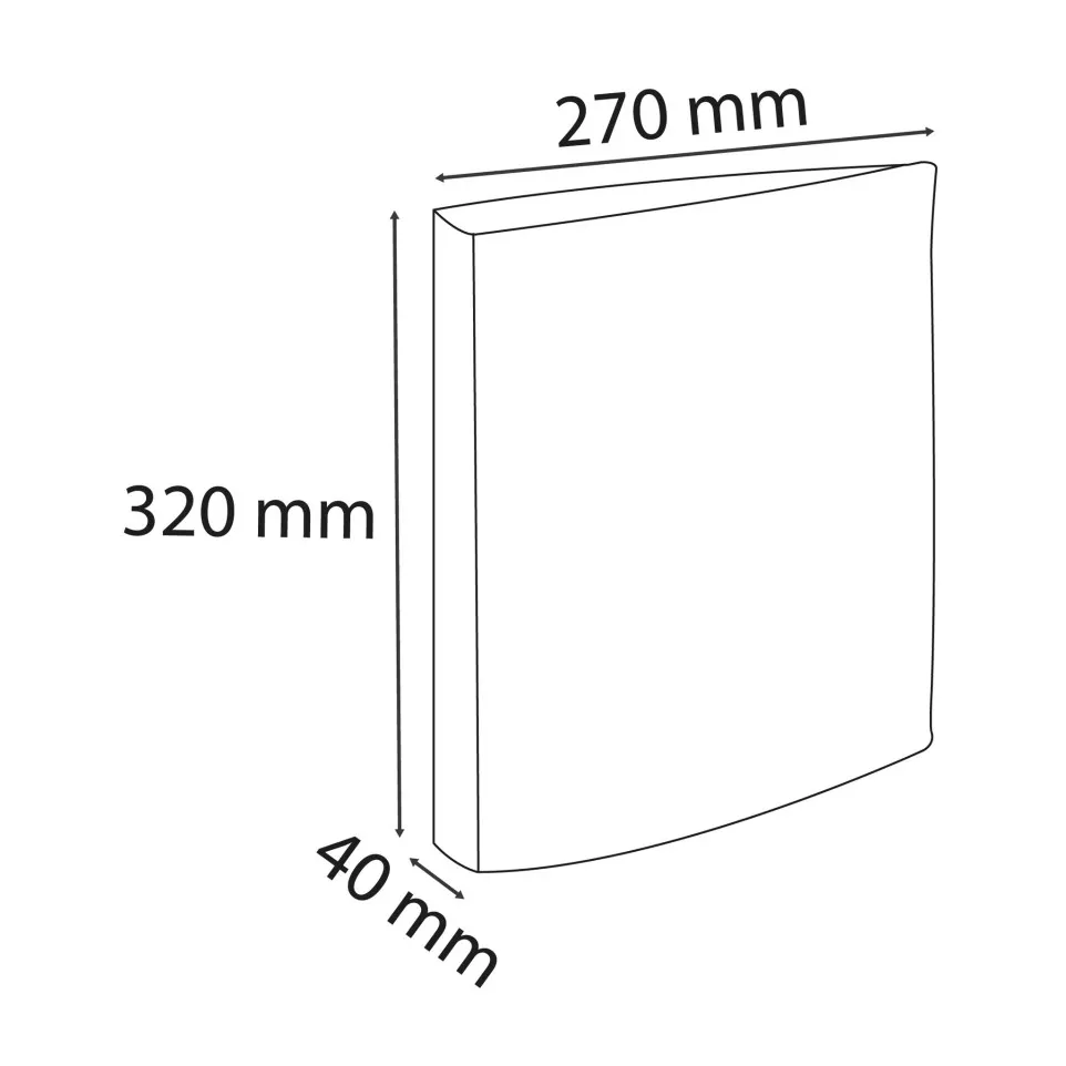 Exacompta Ring Binder Round Spine, 4...