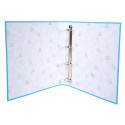 Classeur rembordé polypropylène dos arrondi 4 anneaux ronds 30mm/ Pce