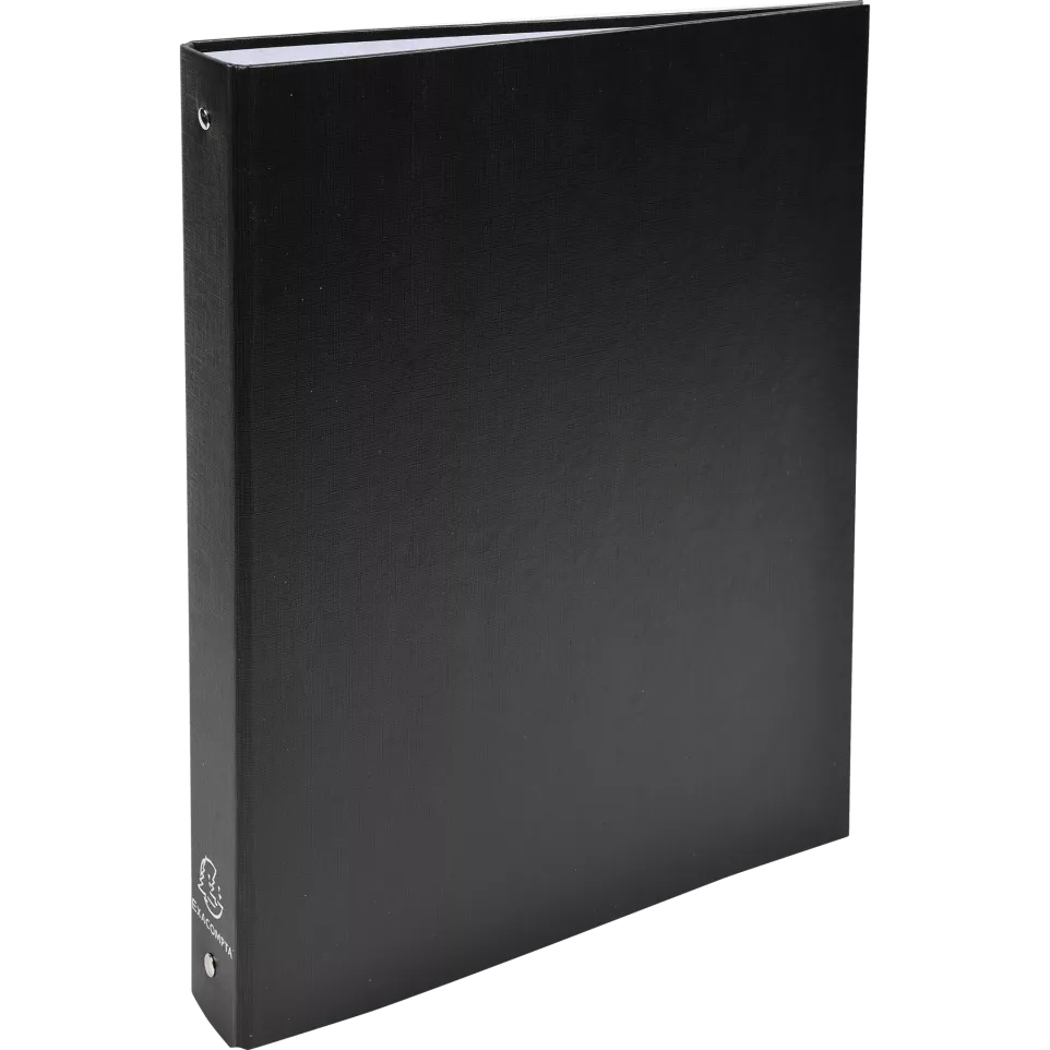 Ringmap PP A4 4R 30mm zwart-/ St.
