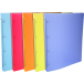Linicolor Ring Binders PP Semi Rigid Cover, 4 O Ring, 20mm Spine, A4/ Pc.