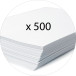 Klasseerdoos Scotten- rug 60mm  A4 rood/ St.