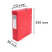 Elasticated Filing Box Premium Pressboard 80mm Spine A4/ Pc.