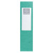 Klasseerdoos glansk.- rug 80mm  A4 groen/ St.