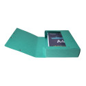 Klasseerdoos glansk.- rug 80mm  A4 groen/ St.