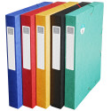 Klasseerdoos Scotten- rug 40mm  A4 ass./ St.