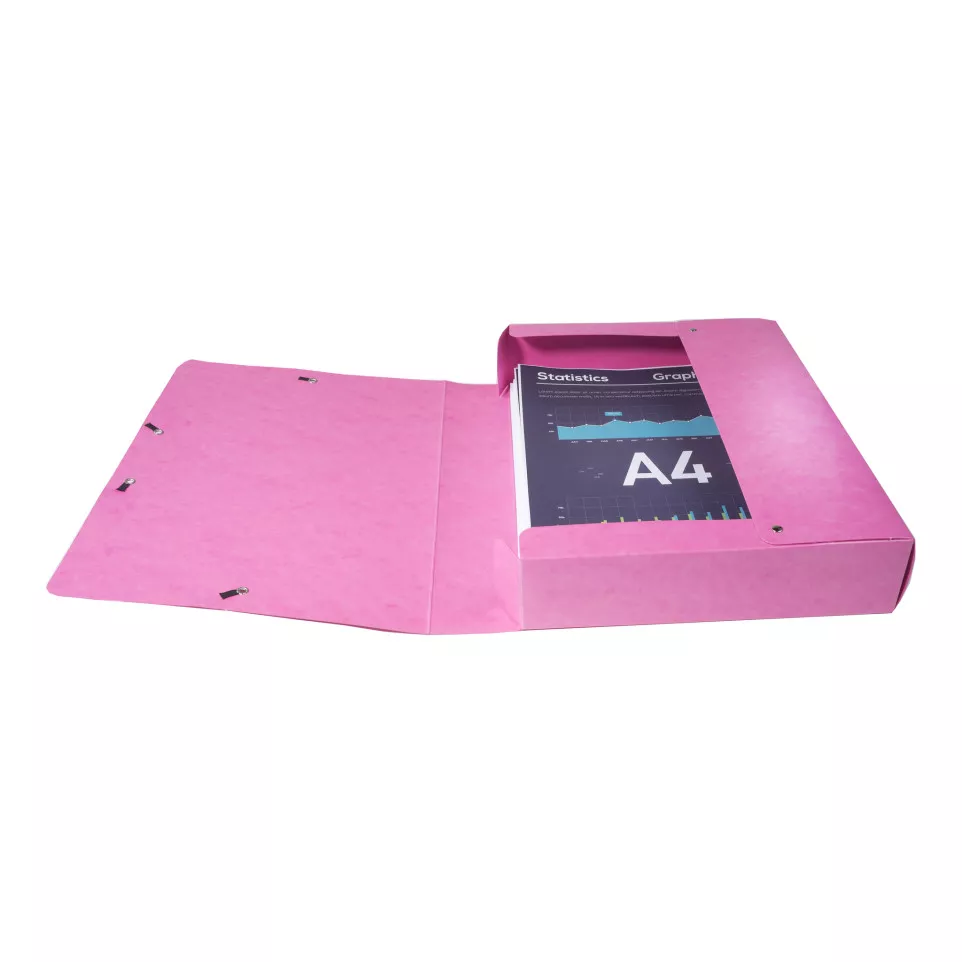 Iderama Elasticated Filing Box, A4...