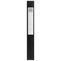 Klasseerdoos glansk.- rug 40mm  A4 zwart/ St.