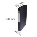 Boite de classement Exabox Dos 40mm Carte lustrée - A4/ Pce