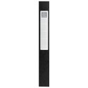 Klasseerdoos glansk.- rug 40mm  A4 zwart/ St.