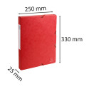 Boite de classement Exabox Dos 25mm Carte lustrée - A4/ Pce
