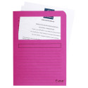 Pk 100 venstermappen- FOREVER fuchsia/ St.
