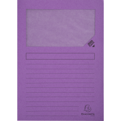 Pk 100 venstermappen FOREVER lila-/ St.