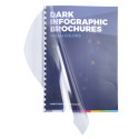 Pk 100 Covers A3 PVC 0.2mm Clear/ Pc.