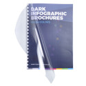 Pk 100 Covers A4 PVC 0.2mm Clear/ Pc.