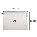 Etui zip EVA A3 geassorteerd-/ St.