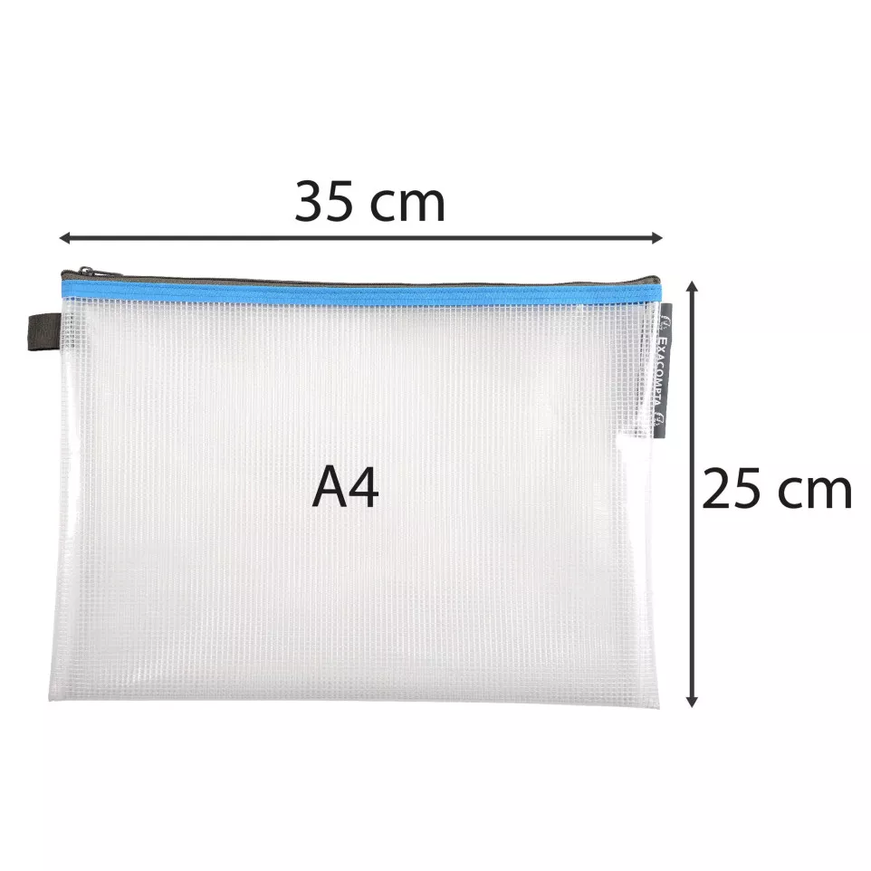 Etui zip EVA A4 geassorteerd-/ St.