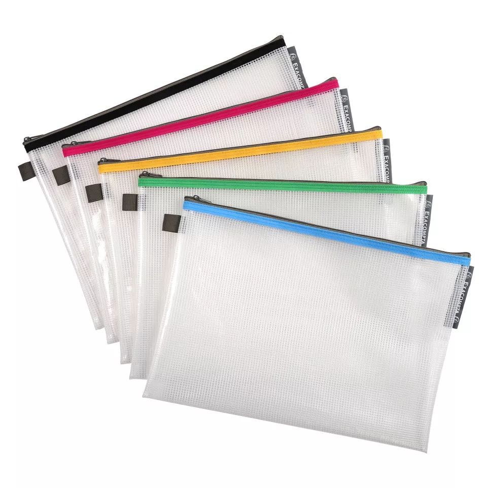 Etui zip EVA A4 geassorteerd-/ St.