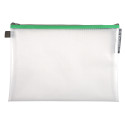 Pochette à fermeture éclair en plastique souple/ Pce