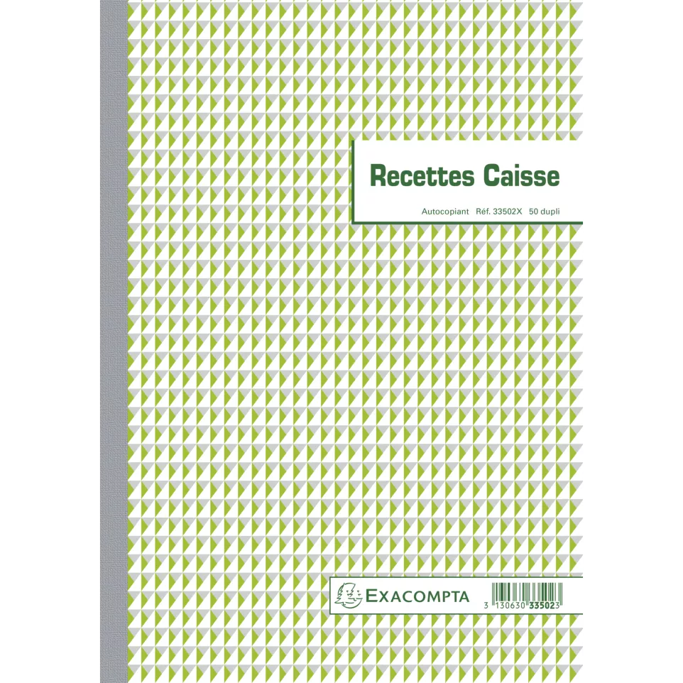 MAN. RECETTES CAISSE- 29,7/21 50D....