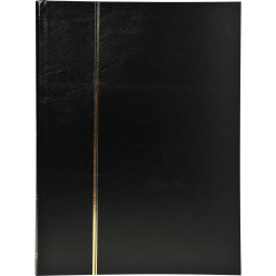 Postzegelalbum  64bl- 22 ,5x30,5cm zwart/ St.