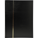 Postzegelalbum  64bl- 22 ,5x30,5cm zwart/ St.
