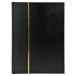 Album de timbres simili-cuir 64 pages noires - 22,5x30,5 cm/ Pce
