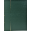 Album de timbres simili-cuir 48 pages noires - 22,5x30,5 cm/ Pce