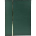 Stamp Album Faux Leather Cover 48p Black/ Pc.