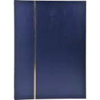 Stamp Album Faux Leather Cover 48p Black/ Pc.