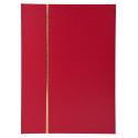 Postzegelalbum 48bl- 22 ,5x30,5cm rood/ St.