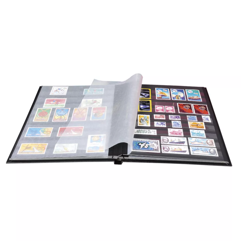 Album de timbres simili-cuir 32 pages...