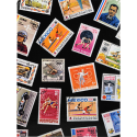 Album de timbres Sport 16 pages noires - 22,5x30,5 cm/ Pce