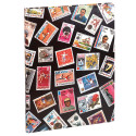 Album de timbres Sport 16 pages noires - 22,5x30,5 cm/ Pce