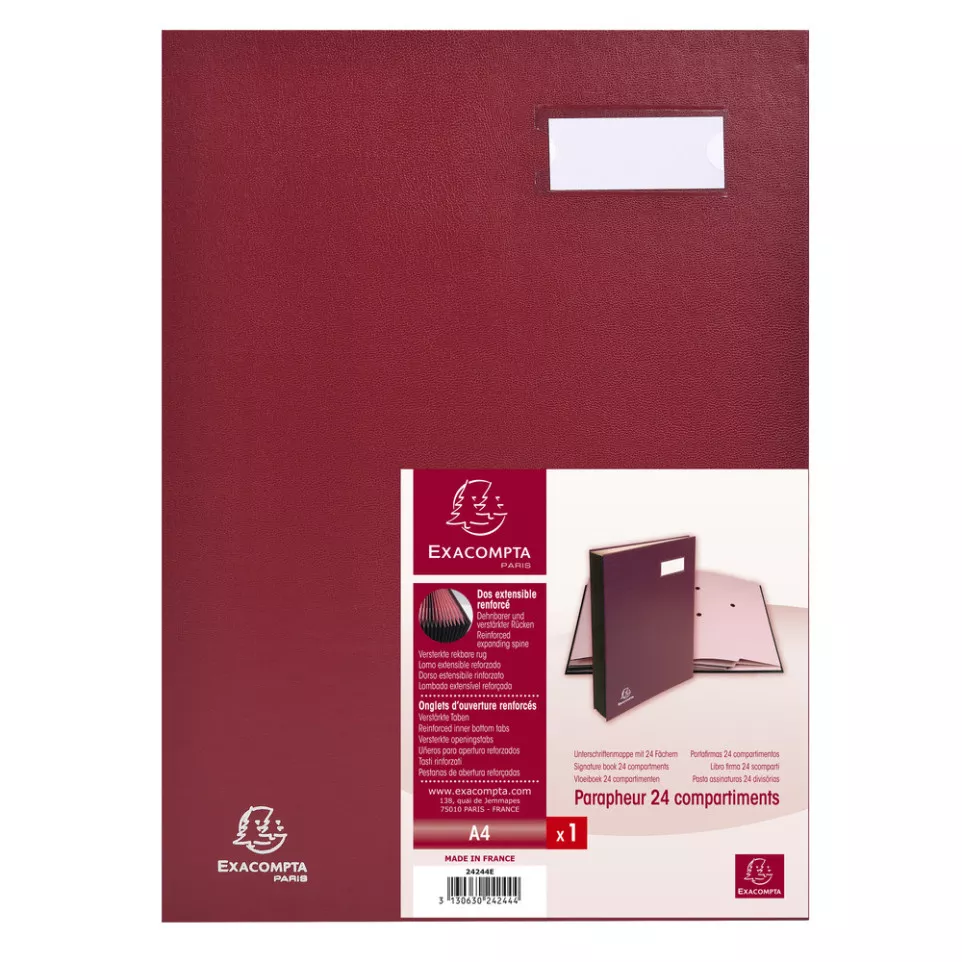 Parapheur direction dos a soufflets -...