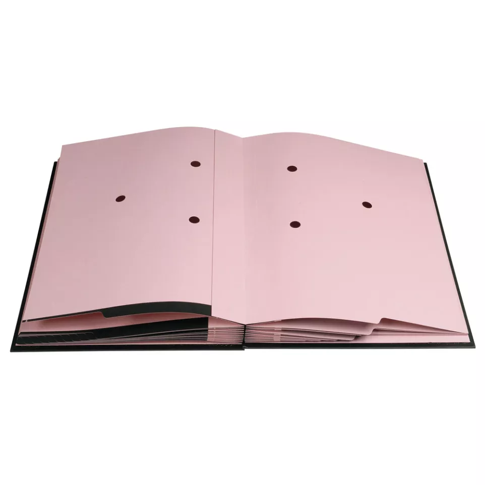 Signature book expanding spine...