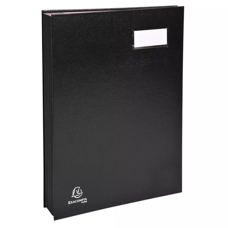 Signature book with expanding spine...