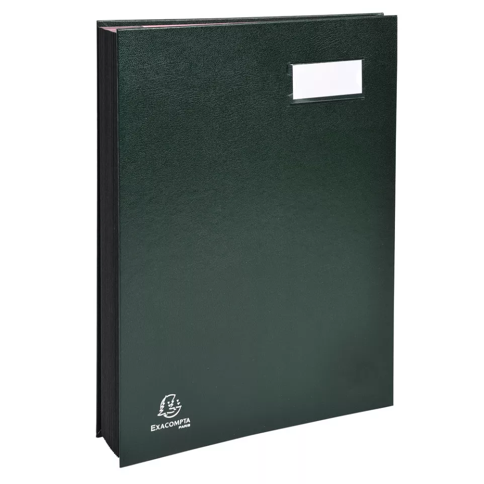 Handtekenmap DIRECTIE 12 Ind. groen-/...