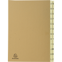 File Expanding Multipart Fle A4 Recyled A-Z Brown/ Pc.