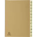 File Expanding Multipart Fle A4 Recyled A-Z Brown/ Pc.