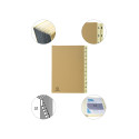 File Expanding Multipart Fle A4 Recyled A-Z Brown/ Pc.