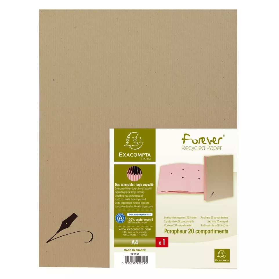 Handtekenmap FOREVER- 20 ind.kraft...