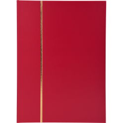 Album de timbres simili-cuir 32 pages noires - 16,5x22,5 cm/ Pce