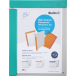 Klemplaat magnetisch PVC A4 turkois-/ St.
