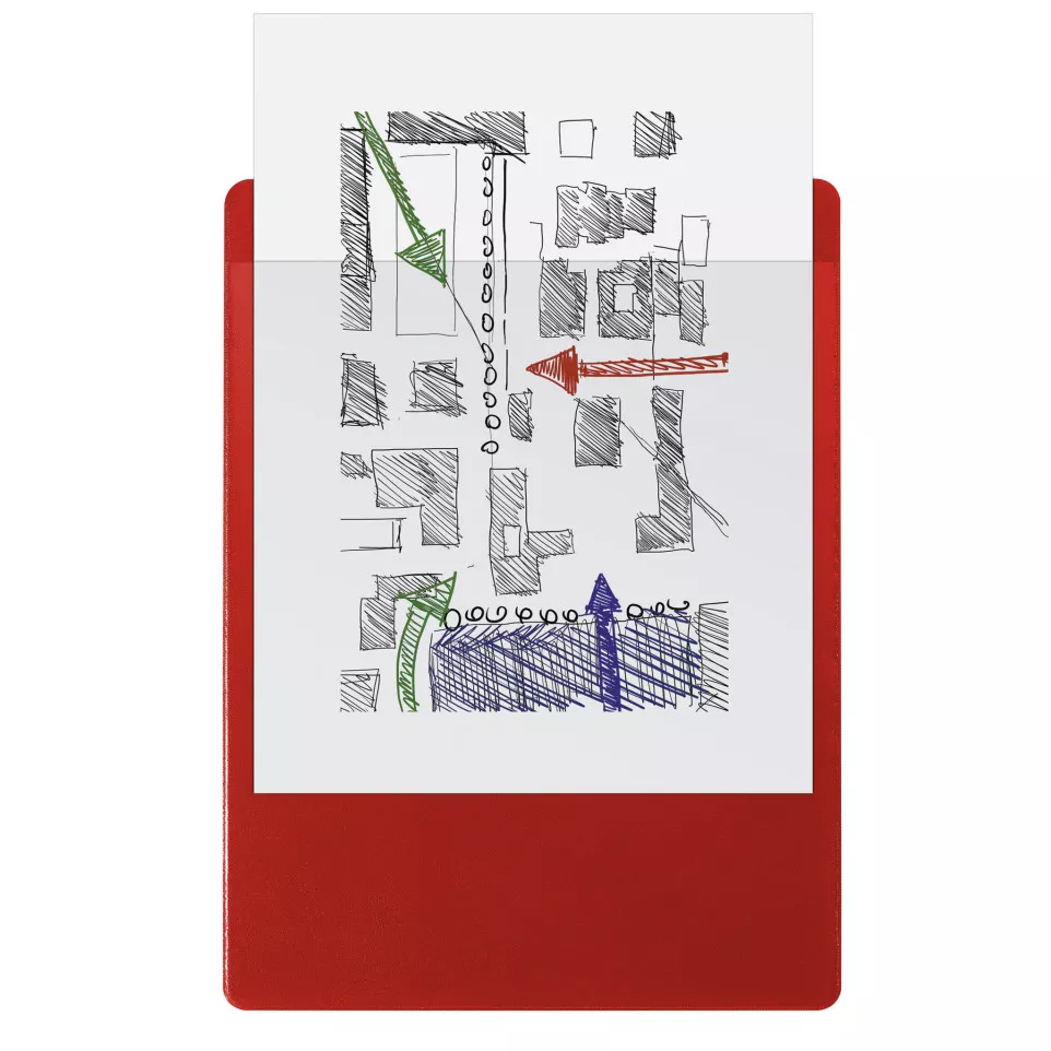 Clipboard with back pocket PP A4...