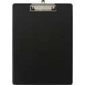 Clipboard with back pocket PP A4 black/ Pc.